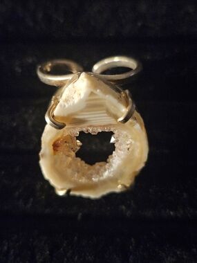 Agate Geode Statement Ring - Women Jewelry